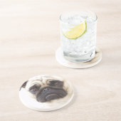 Pug Dog Onderzetters (Zijkant)