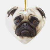 Pug Dog Ornament (Voorkant)