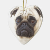 Pug Dog Ornament (Links)