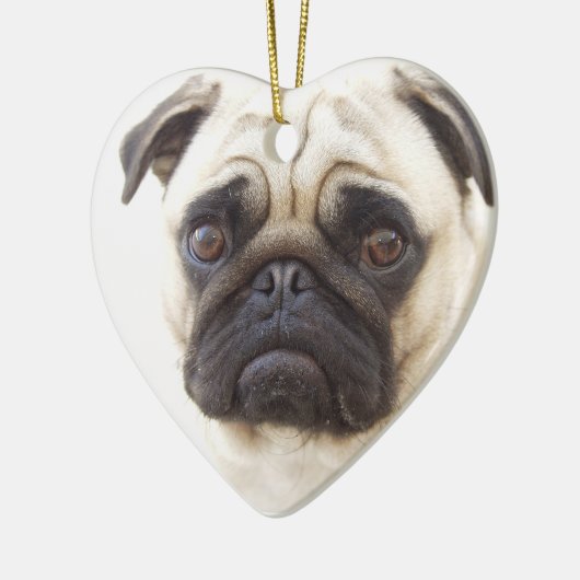 Pug Dog Ornament (Links)