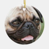 Pug Dog Ornament (Voorkant)