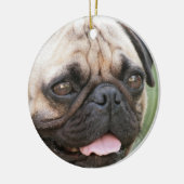 Pug Dog Ornament (Links)
