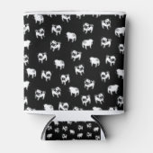 Pug dog patroon blikjeskoeler (Voorkant)