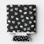 Pug dog patroon blikjeskoeler (Achterkant)