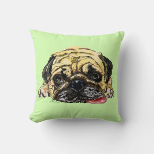 Pug Dog Pillow Kussen
