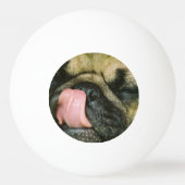 Pug Dog Pingpongbal (Achterkant)