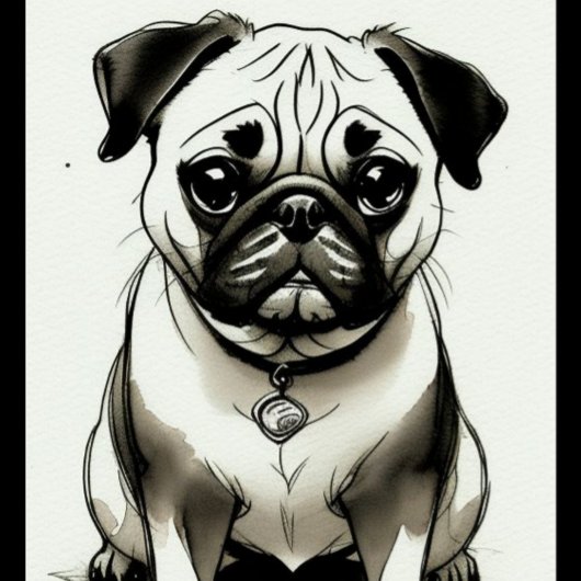 Pug Dog Pokerkaarten