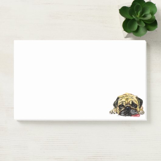 Pug Dog Post-it® notes (Kantoor)