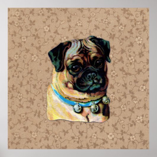 Pug Dog Print (Voorkant)
