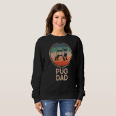 Pug Dog Pug Dad Trui (Voorkant volledig)