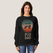 Pug Dog Pug Dad Trui (Voorkant volledig)