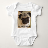 PUG DOG PUP ROMPER (Voorkant)