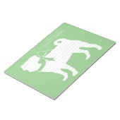 Pug Dog Puppy Notepad Notitieblok (Schuin)