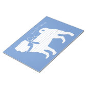 Pug Dog Puppy Notitieblok (Schuin)