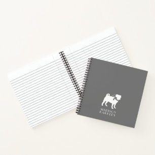 Pug Dog Puppy Notitieboek