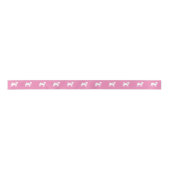 Pug Dog Puppy Satin Ribbon Satijnen Lint (Voorkant)