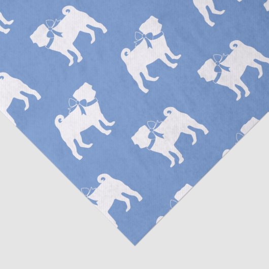 Pug Dog Puppy Tissuepapier (Detail)