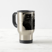 Pug Dog Reisbeker (Voorkant links)