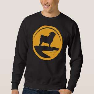 Pug Dog Retro 1 Trui