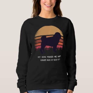 Pug Dog Retro 8 Trui