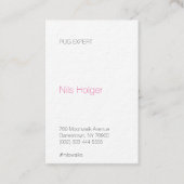 Pug Dog Services (type) Visitekaartje (Voorkant)