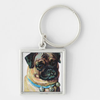 Pug Dog  Sleutelhanger