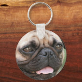 Pug Dog Sleutelhanger (Voorkant)