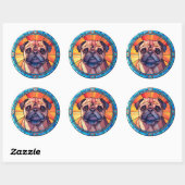 Pug Dog Sticker Pack (Vel)