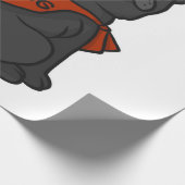 Pug Dog Stop met puggen Cadeaupapier (Hoek)