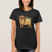 Pug Dog T-shirt (Voorkant)