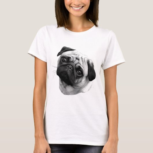 Pug Dog T-shirt (Voorkant)