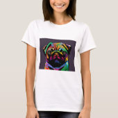 Pug Dog T-shirt (Voorkant)