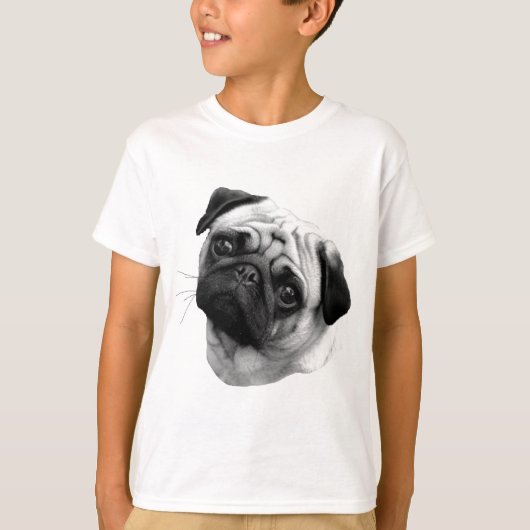 Pug Dog T-shirt (Voorkant)