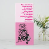 Pug Dog Uitnodigingen (Staand voorkant)