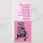 Pug Dog Uitnodigingen (Voorkant)