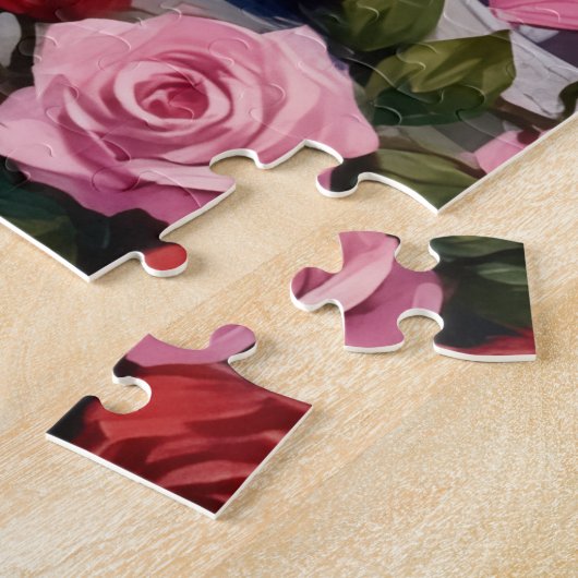 Pug Dog Valentine's Day Legpuzzel (Zijkant)