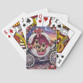Pug Dog Valentine's Day Pokerkaarten (Achterkant)