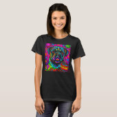 Pug Dog Verjaardagsfeestje T-shirt (Voorkant volledig)