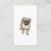 Pug Dog Visitekaartjes (Voorkant)