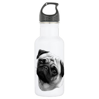 Pug Dog Waterfles