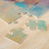 Pug dog Waterverf Portret Legpuzzel (Zijkant)