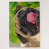 Pug Dogs. Legpuzzel (Verticaal)