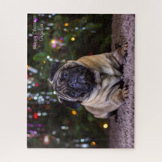 Pug Dogs. Legpuzzel (Verticaal)