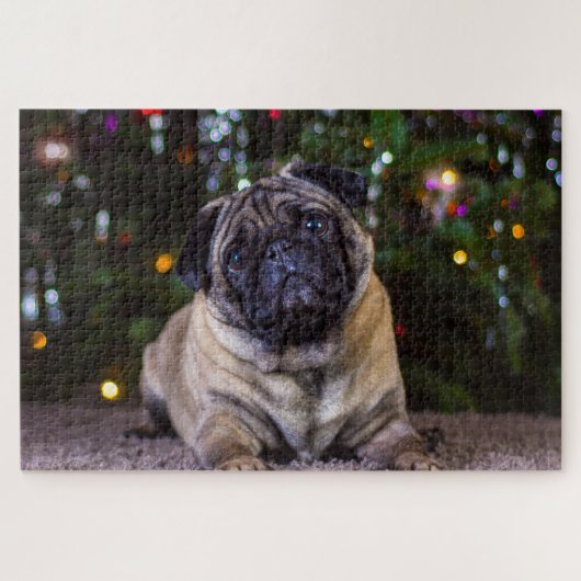 Pug Dogs. Legpuzzel (Horizontaal)