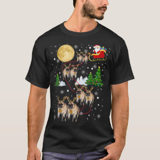 Pug Dogs Tree kerstSweater Xmas Pet Animal T-shirt