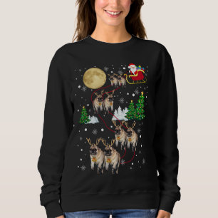 Pug Dogs Tree met kerstbeker Xmas gezelschapsdiere Trui