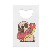 pug donut creditkaart flessenopener (Achterkant)