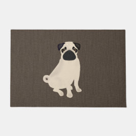 Pug Doormat Deurmat