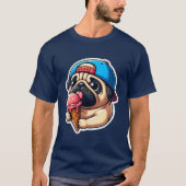 PUG EETIJS 2 T-SHIRT (Voorkant)