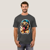 PUG EETIJS 8 T-SHIRT (Voorkant volledig)